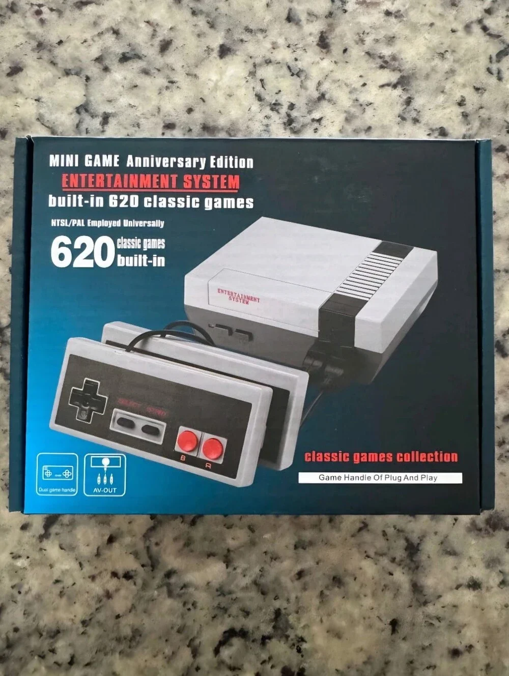 NIBClassic Mini Game Console - Entertainment Syst. with 620 Built-In Games